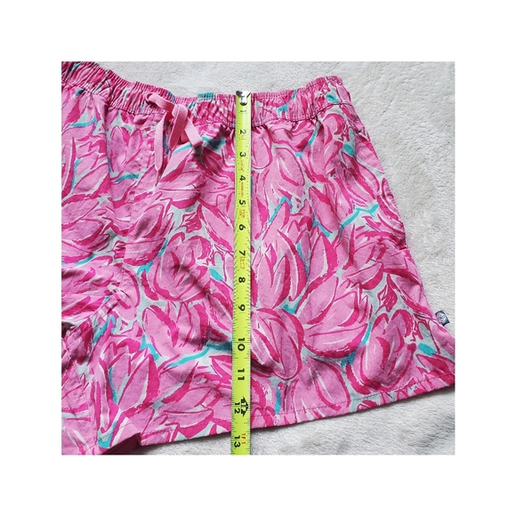 Lauren James water shorts pink floral print size Large - Picture 7 of 8